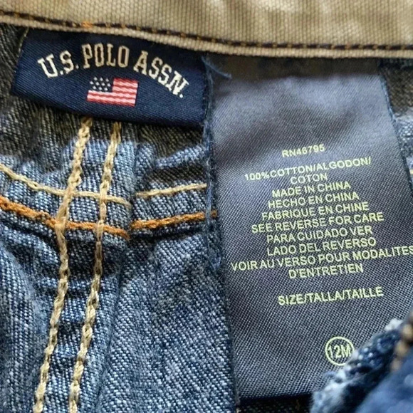 [5 for $25] U.S Polo  Assc jeans, size 12 months, EUC - Picture 3 of 3